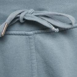 Pre Owned Hermes Blue Cotton Knit Shorts XL