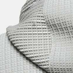 Hermes Grey Textured Nylon Zip-Up Hoodie S