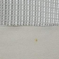 Hermes Grey Textured Nylon Zip-Up Hoodie S