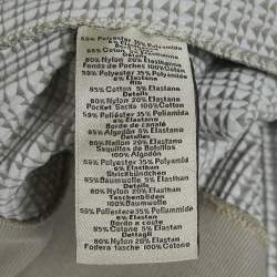 Hermes Grey Textured Nylon Zip-Up Hoodie S