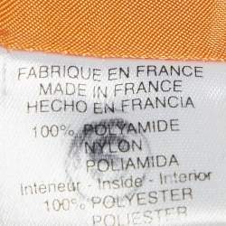 Hermes Black Nylon Zip-Up Jacket M