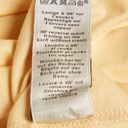 Hermès Yellow Printed Jersey Crewneck T-Shirt M