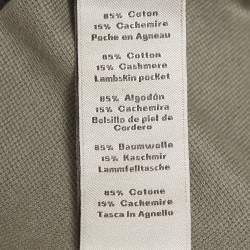 Pre Owned Hermes Grey Cotton Pique Crew Neck T-Shirt XL