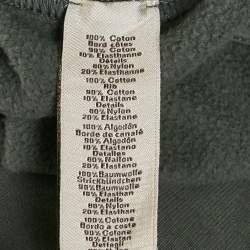 Pre Owned Hermes Green Cotton Run H Crewneck Sweatshirt & Joggers Set M