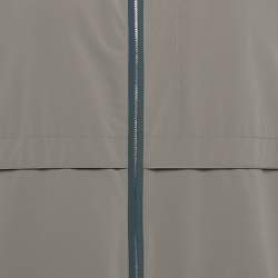 Pre Owned Hermes Grey Paneled Nylon Vest XXL