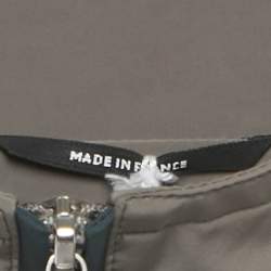 Pre Owned Hermes Grey Paneled Nylon Vest XXL