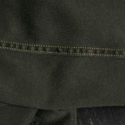 مملوكة مسبقًا تي شيرت هيرمس قطن محبوك مطبوع أسود مقاس كبير جدًا - إكسترا لارج