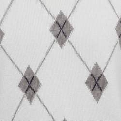 مملوكة مسبقًا Hermes Grey Intarsia Cashmere Knit Sweater L