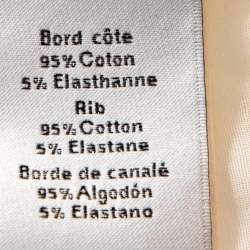 Hermes White Cotton Bomber Jacket XS