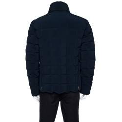 Hermes Navy Blue Puffer Jacket XL