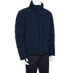 Hermes Navy Blue Puffer Jacket XL