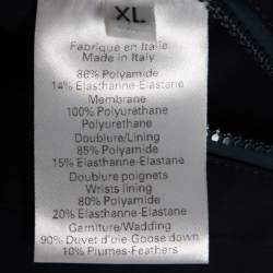 Hermes Navy Blue Puffer Jacket XL