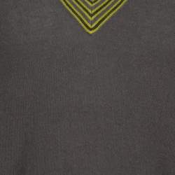 Hermes Grey Cashmere Sweater L