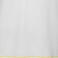 Hermes Cream Cashmere T-Shirt L