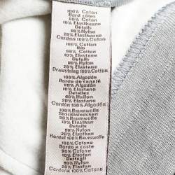Hermes Grey Cotton Run H Jogging Pants L