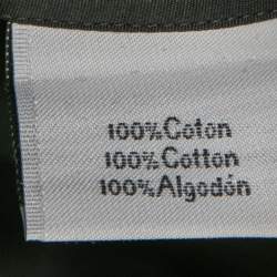 Hermés Black Poplin Button Front Shirt S