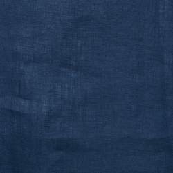 Hermes Navy Blue Linen Tunic Shirt L