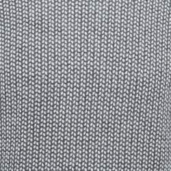 Hermes Grey Patterned Cashmere Crew Neck Sweater L