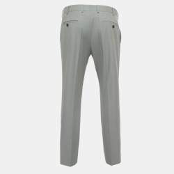 Hermes Grey Cotton Trousers L