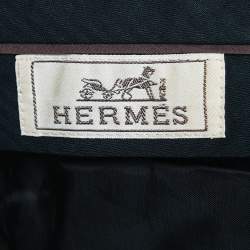 Hermes Grey Cotton Trousers L