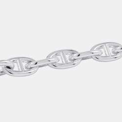 Pre Owned Hermes Chaine D'Ancre Bracelet 11 Frames Size Tgm Sv925