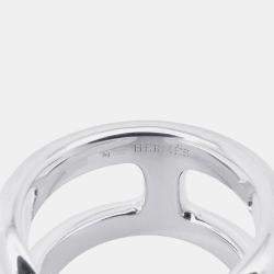 Pre Owned Hermes Osmoz Ring Size Pm/55/#15 Sv925