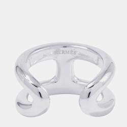 Pre Owned Hermes Osmoz Ring Size Pm/55/#15 Sv925