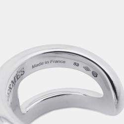 Pre Owned Hermes Osmoz Ring Size Gm/53/#13 Sv925