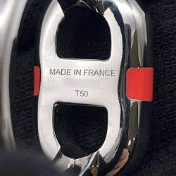 مملوكة مسبقًا خاتم هيرميس مايون مقاس T50/تقريبًا رقم 12 معدن طلاء برتقالي فلات