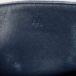 Hermes Navy Blue Suede Game Sneakers Size 44