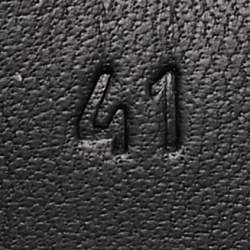 Hermès Black Leather Chypre Sandals Size 41