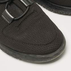 Hermes Black Mesh Team Sneakers Size 40.5