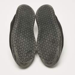 Hermes Black Mesh Team Sneakers Size 40.5