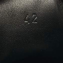 Pre Owned Hermes Blue Mesh and Suede Bouncing Sneakers Size 42