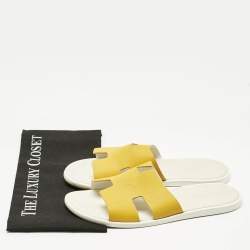 مملوكة مسبقًا صندل هيرمس إزمير جلد بني مقاس 42