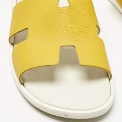 مملوكة مسبقًا صندل هيرمس إزمير جلد بني مقاس 42