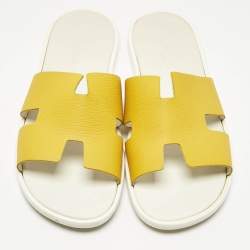 مملوكة مسبقًا صندل هيرمس إزمير جلد بني مقاس 42