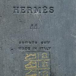 Pre Owned صندل هيرمس إزمير سويدي أزرق كحلي مقاس 44