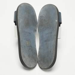 Pre Owned صندل هيرمس إزمير سويدي أزرق كحلي مقاس 44