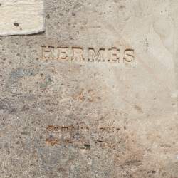 Pre Owned صندل هيرمس إزمير جلد بني مقاس 42