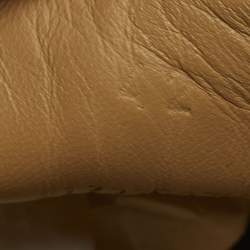 مملوكة مسبقًا حذاء رياضي هيرمس قماش أبيض/أسود ورباط جلد مقاس 42