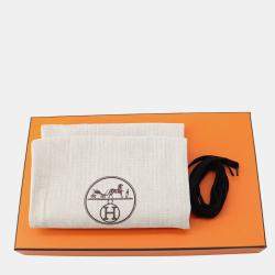 Pre Owned Hermes Sneakers Black/White Leather Size 40.5