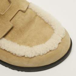 Pre Owned صندل هيرمس جو سويدي أزرق كحلي مقاس 46