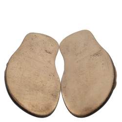 Hermes Brown Suede Izmir Flat Slides Size 43.5
