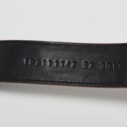 Hermes Black Leather Chypre Sandals Size 37
