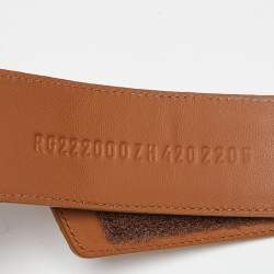 Hermes Tan Leather Chypre Sandals Size 42
