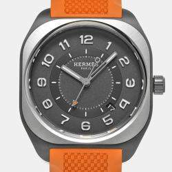 Hermes Grey Titanium H08 SP1.741a Automatic Men's Wristwatch 39 mm