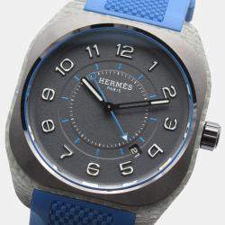 Hermes Grey Titanium H08 SP1.746a Automatic Men's Wristwatch 39 mm