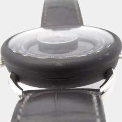 Hermes Black Titanium Le Temps Voyageur Automatic Men's Wristwatch 41 mm