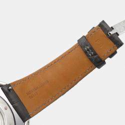 Hermes Black Titanium Le Temps Voyageur Automatic Men's Wristwatch 41 mm
